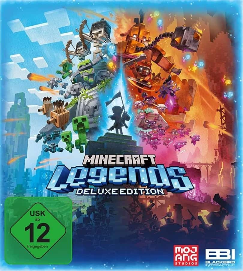 Cover Minecraft Legends Deluxe Edition