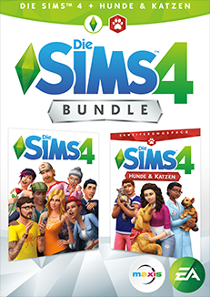 Cover Die Sims 4 + Hunde & Katzen Starter-Set