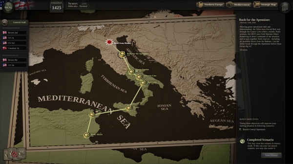 Screenshot Unity of Command II
