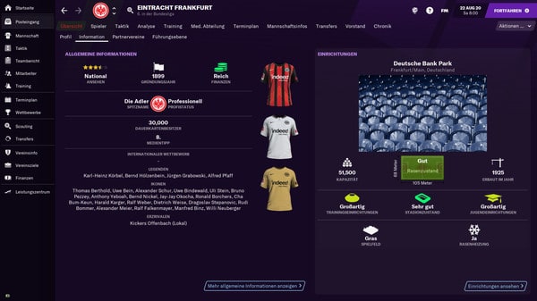 Screenshot Football Manager 2021 Touch