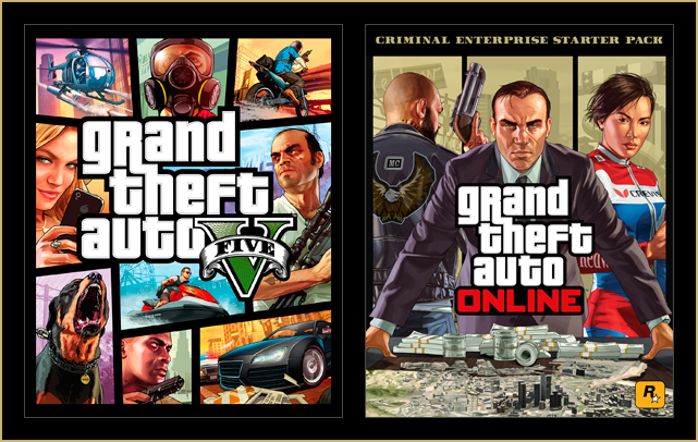 Cover GTA - Grand Theft Auto V & Criminal Enterprise Starter Pack Bundle