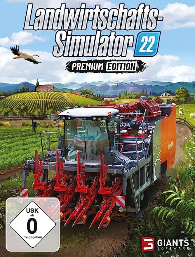 Cover Landwirtschafts-Simulator 22 Premium Edition