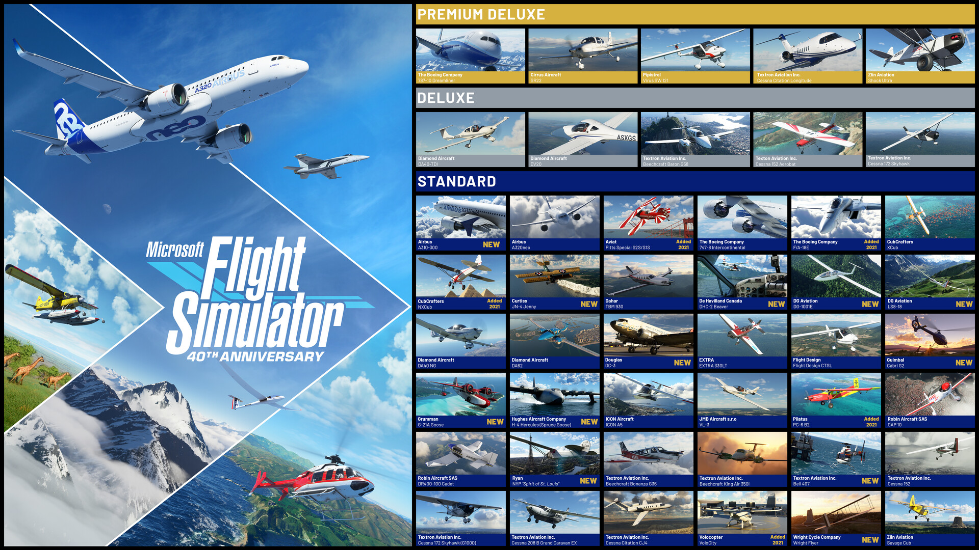 Microsoft Flight Simulator Deluxe 40th Anniversary Edition (2020)