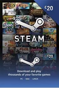 Cover Steam-Guthabenkarte 20 Euro