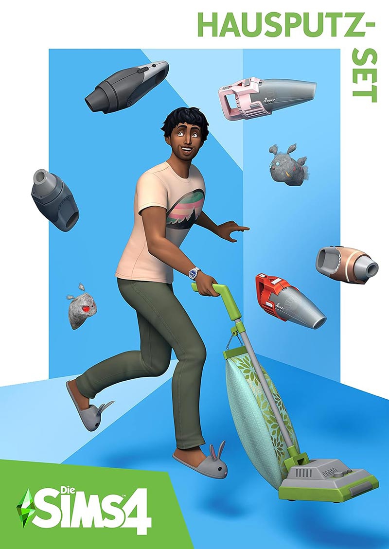 Cover Die  Sims 4 Hausputz-Set