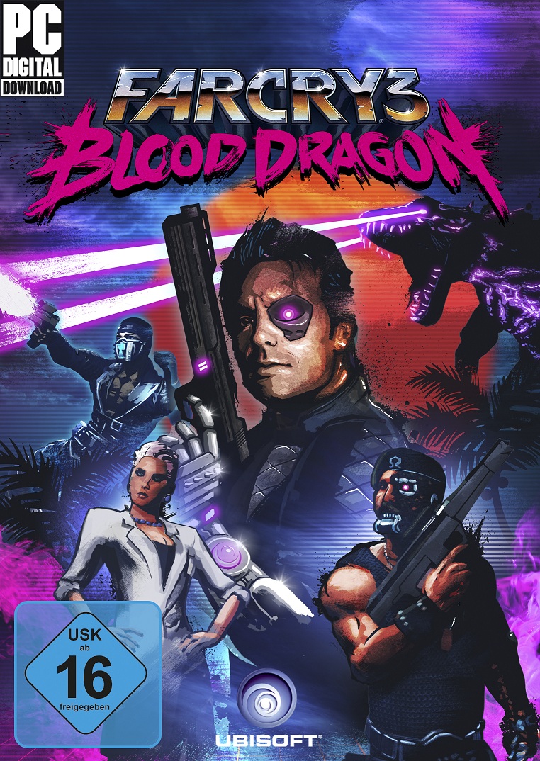 Cover Far Cry 3 Blood Dragon