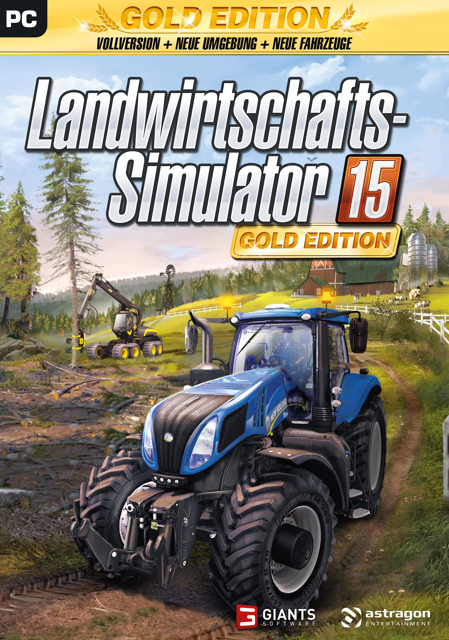 Cover Landwirtschafts-Simulator 15 Gold Edition