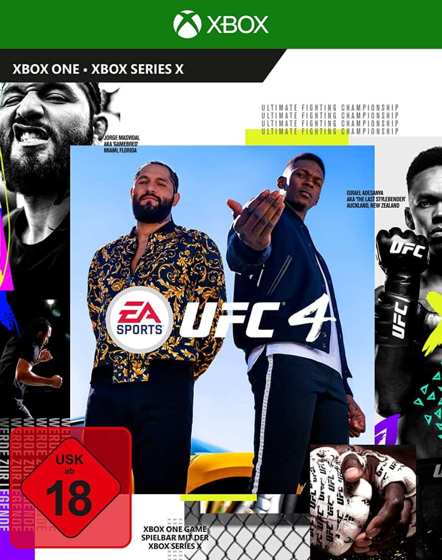 Cover Xbox One: UFC 4