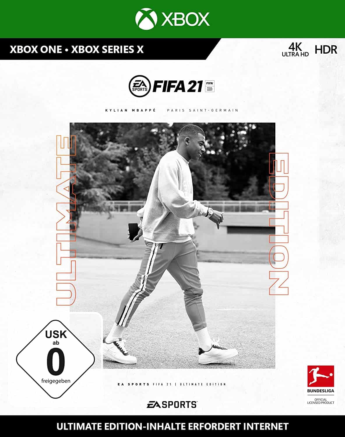 Cover Fifa 21 Ultimate Edition