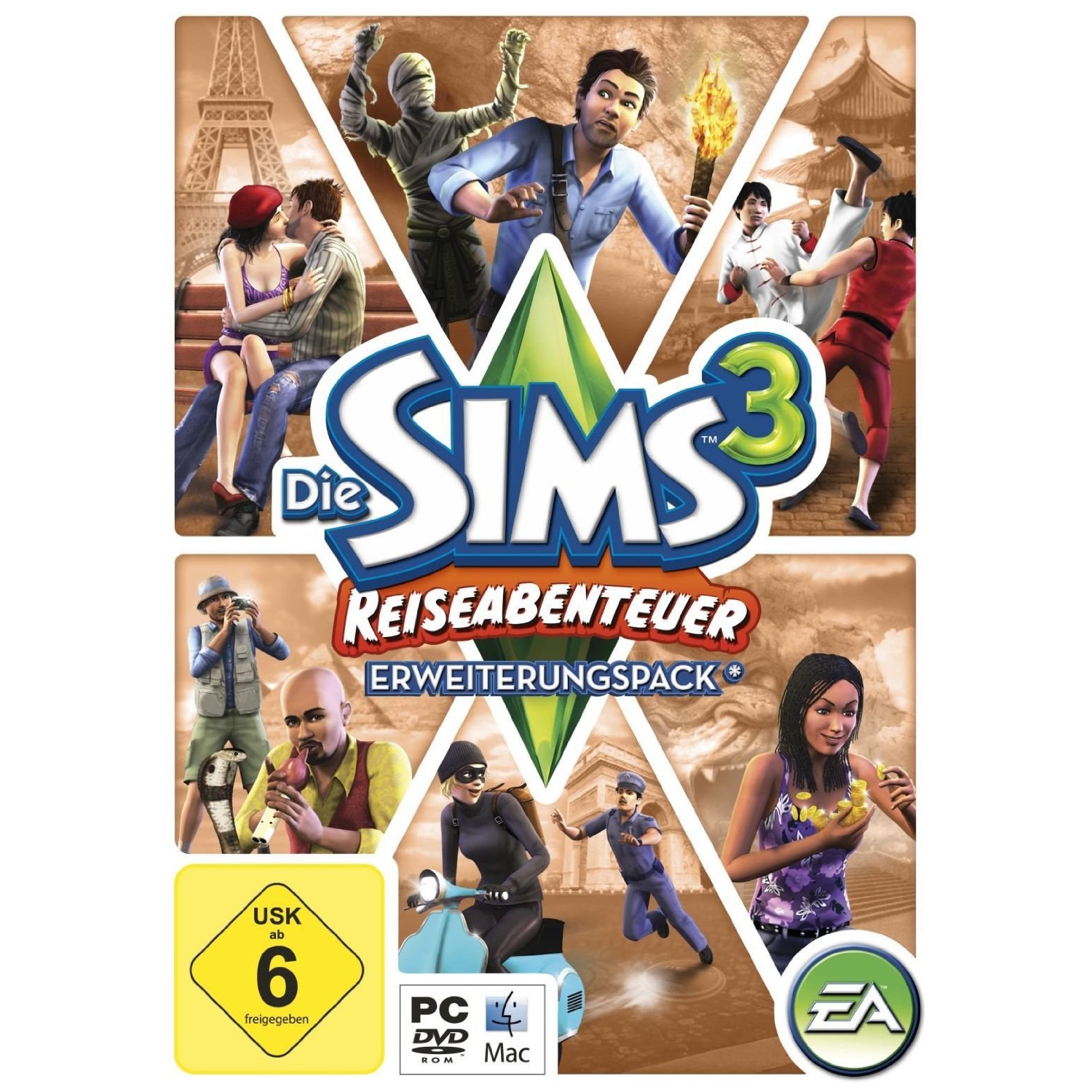Cover Die Sims 3: Reiseabenteuer