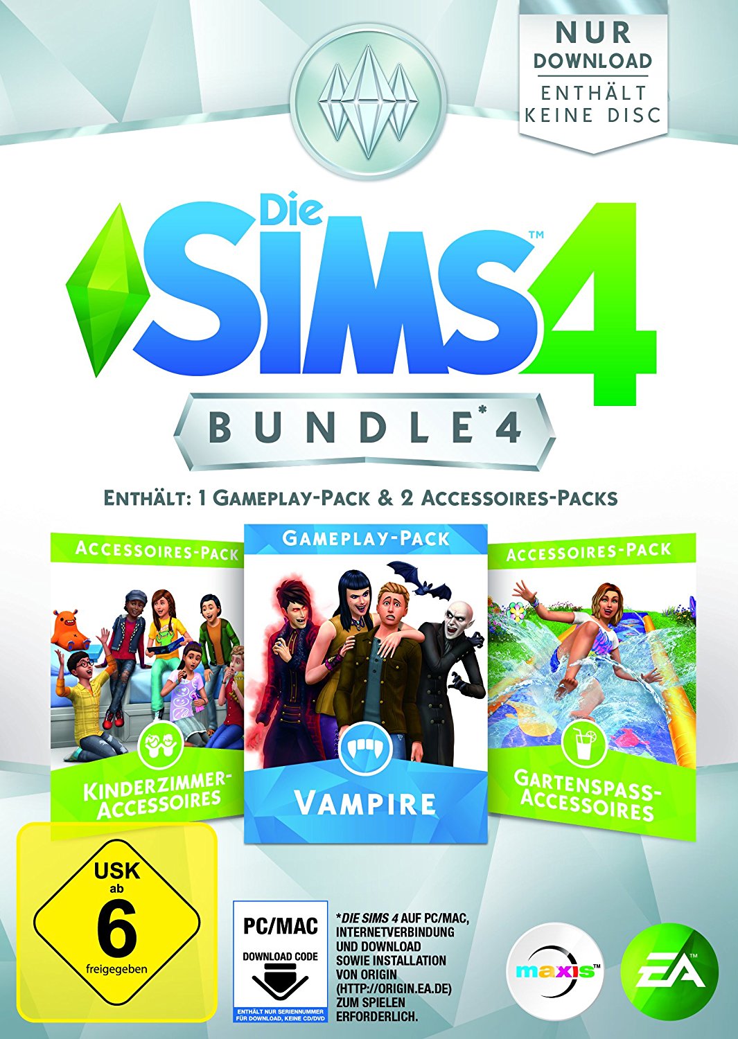 Cover Die Sims 4 - Bundle 4