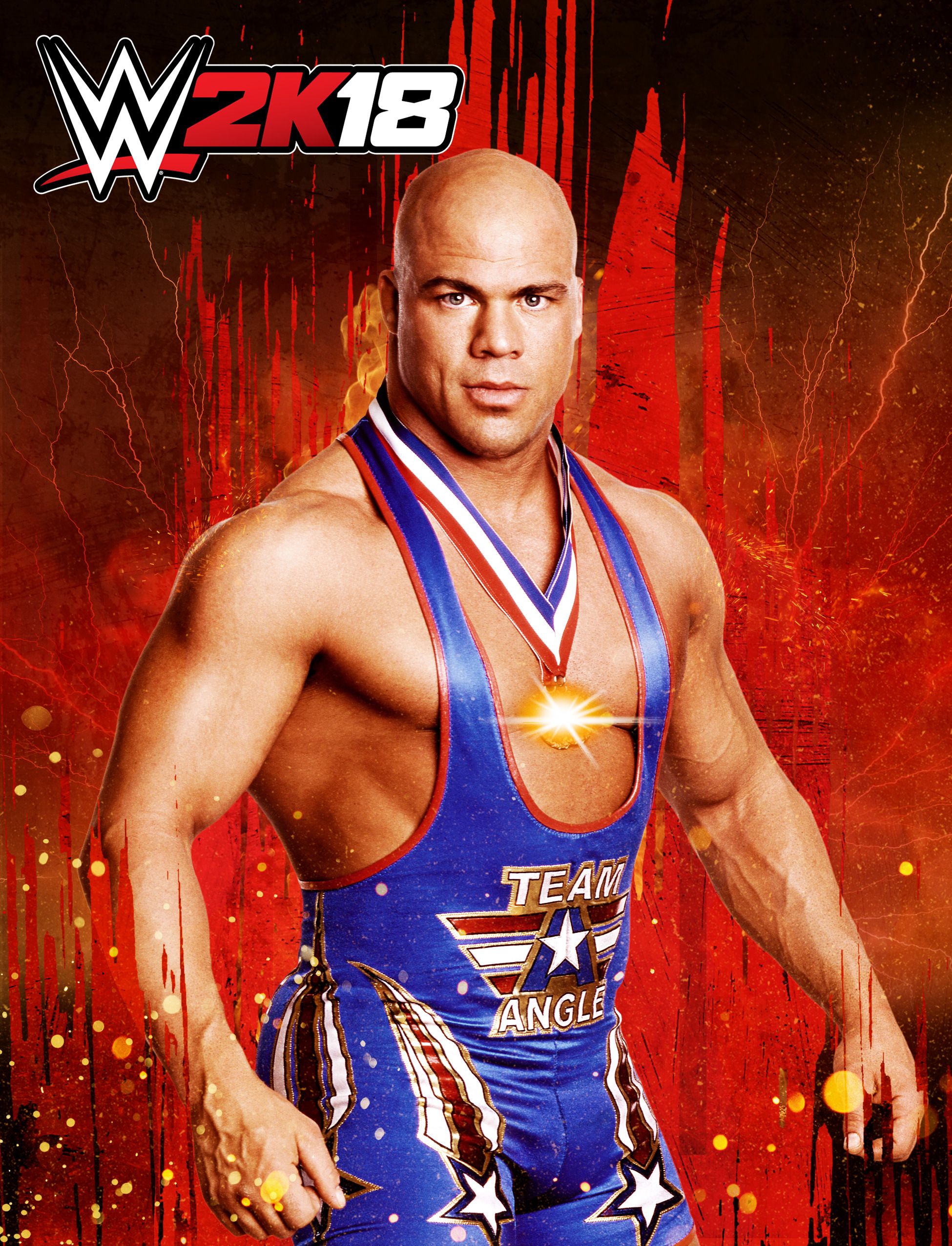 Cover WWE 2K18 - Kurt Angle Pack