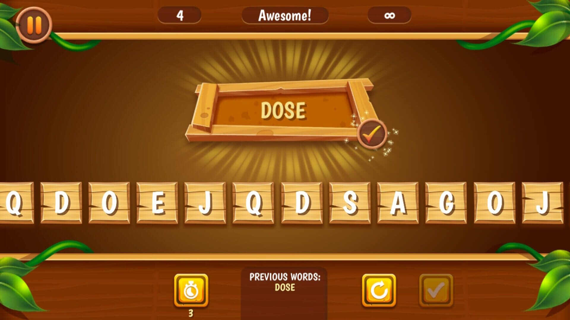 Tappy Word Infinite