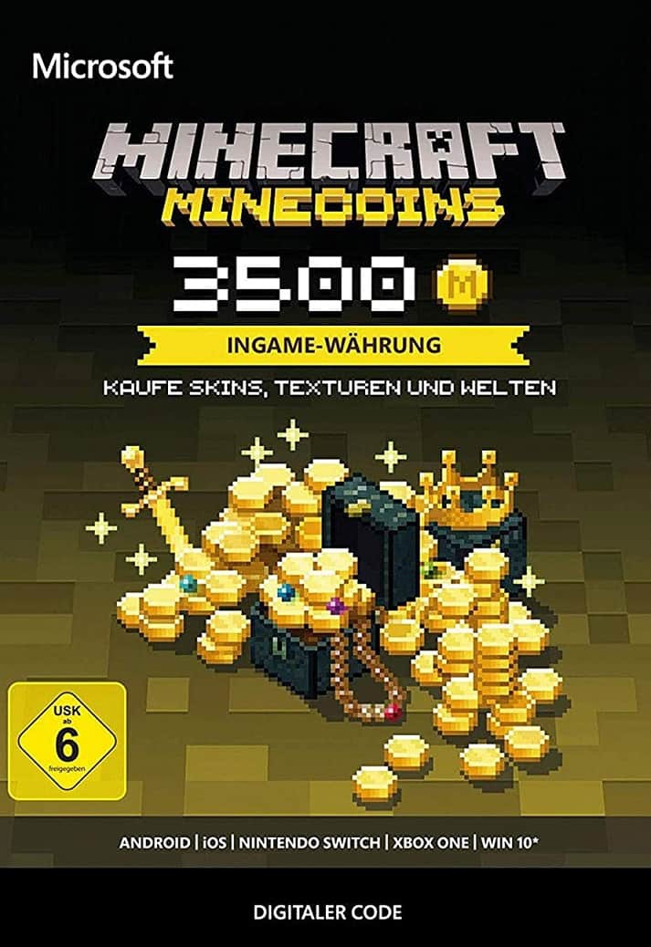 Cover Minecraft: Minecoins Pack 3500 Coins