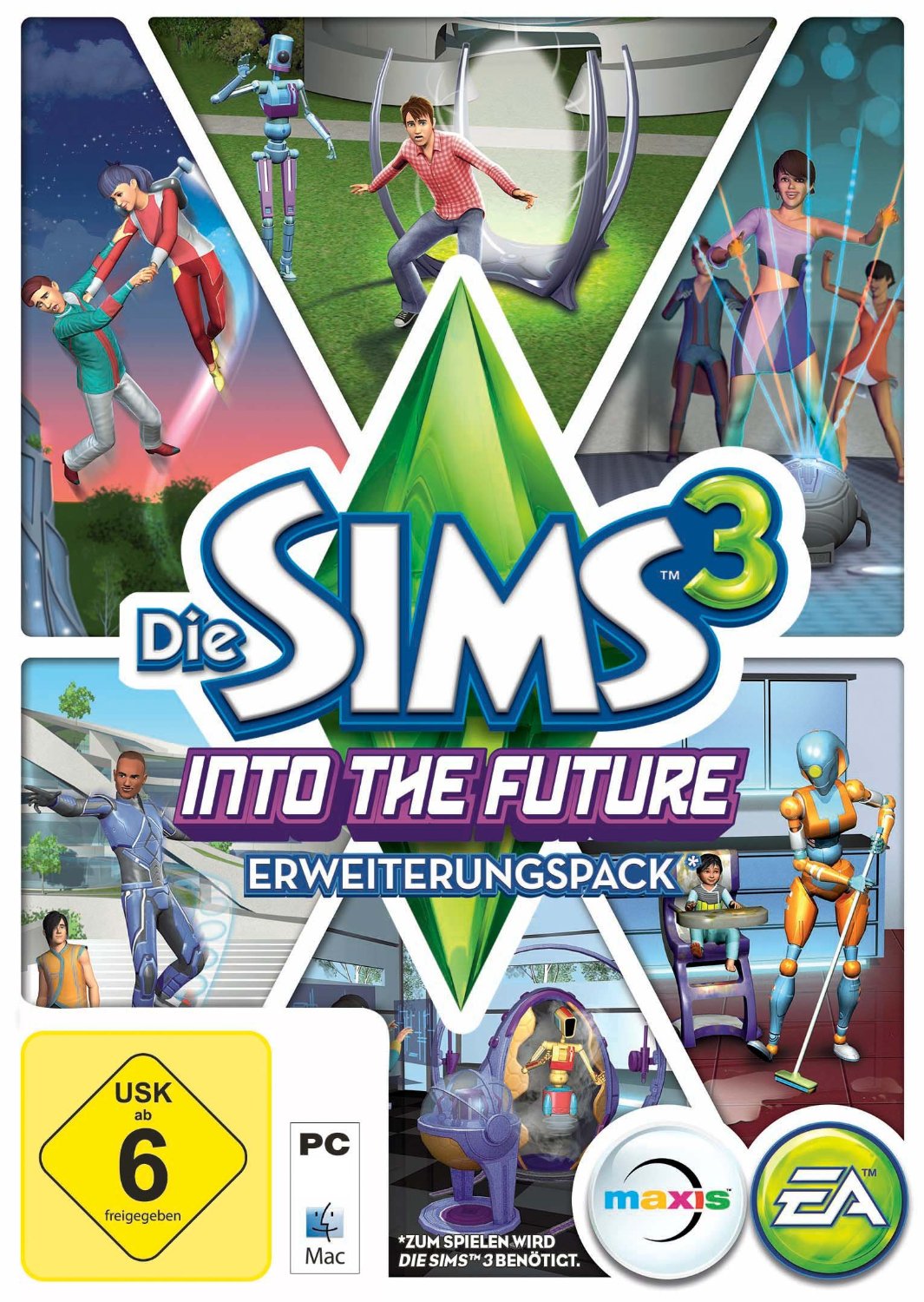 Cover Die Sims 3: Into the Future
