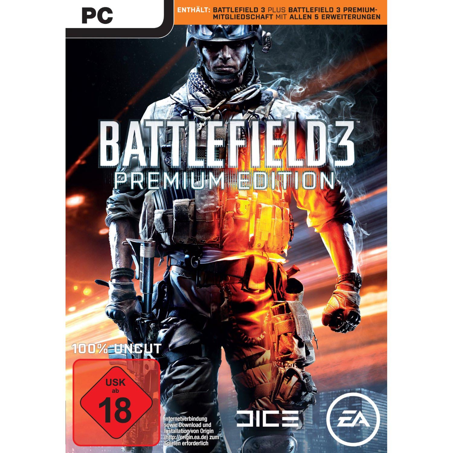 Cover Battlefield 3 Premium Edition
