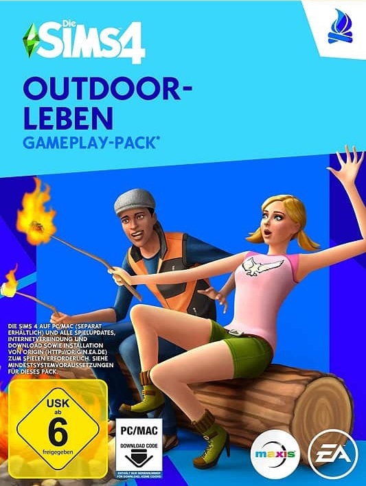 Cover Die Sims 4: Outdoor-Leben