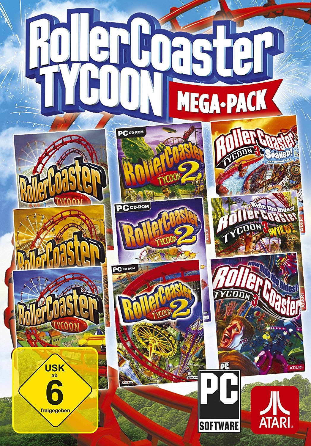 Cover RollerCoaster Tycoon Mega Pack