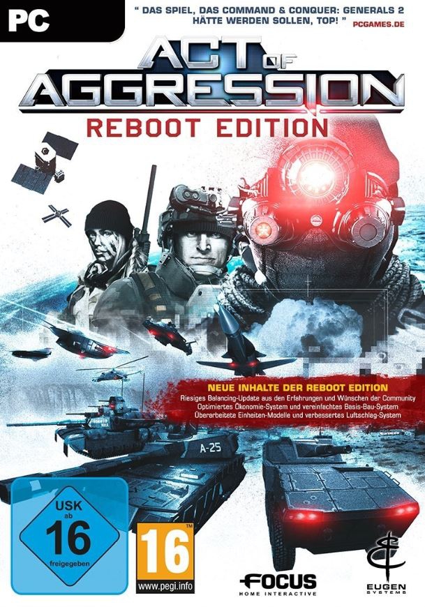 Cover Act of Aggression Reboot Edition
