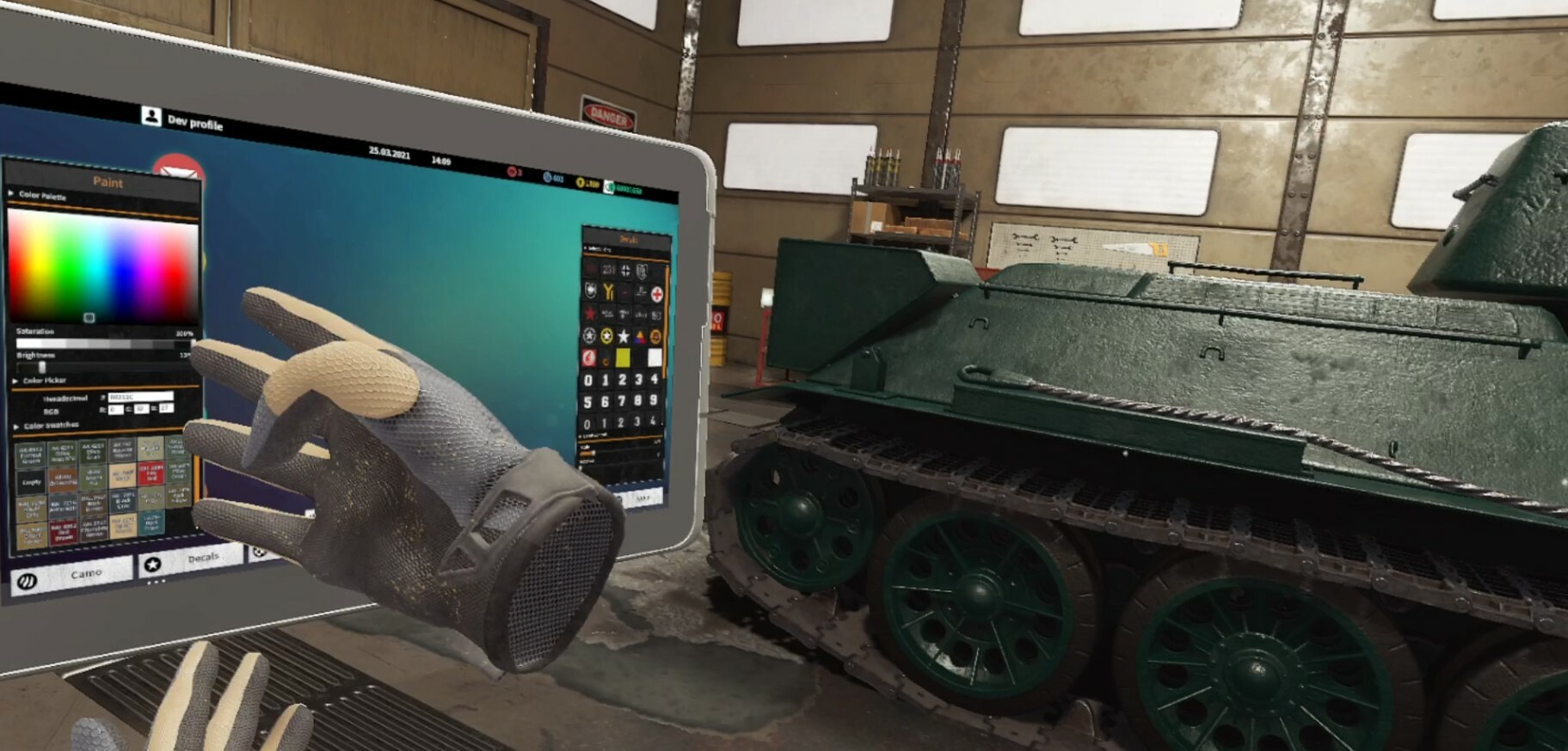 Tank Mechanic Simulator VR