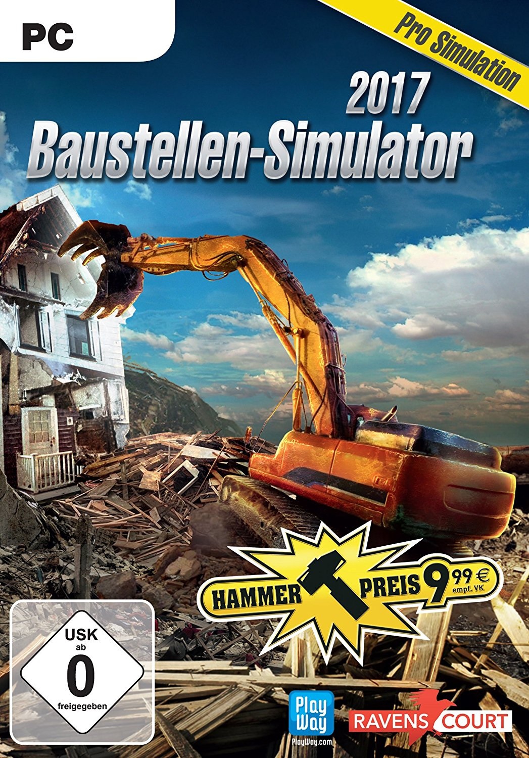 Cover Baustellen-Simulator 2017 (Demolish & Build 2017)