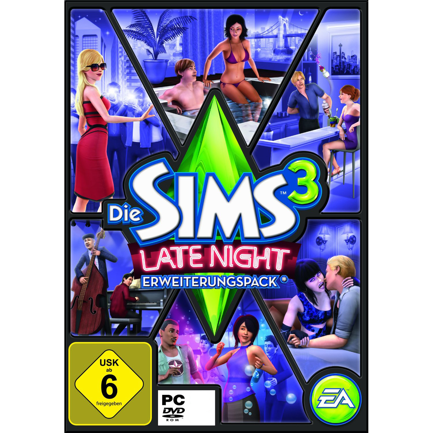 Cover Die Sims 3: Late Night