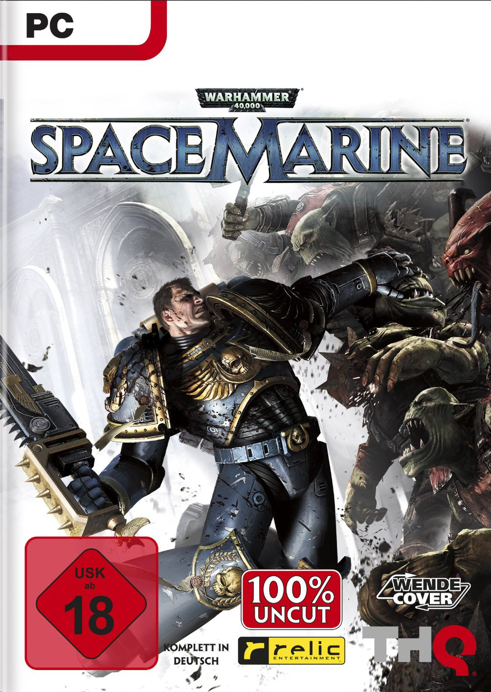 Cover Warhammer 40.000: Space Marine