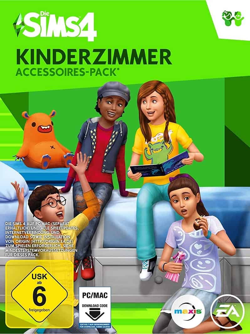 Cover Die Sims 4 Kinderzimmer-Accessoires
