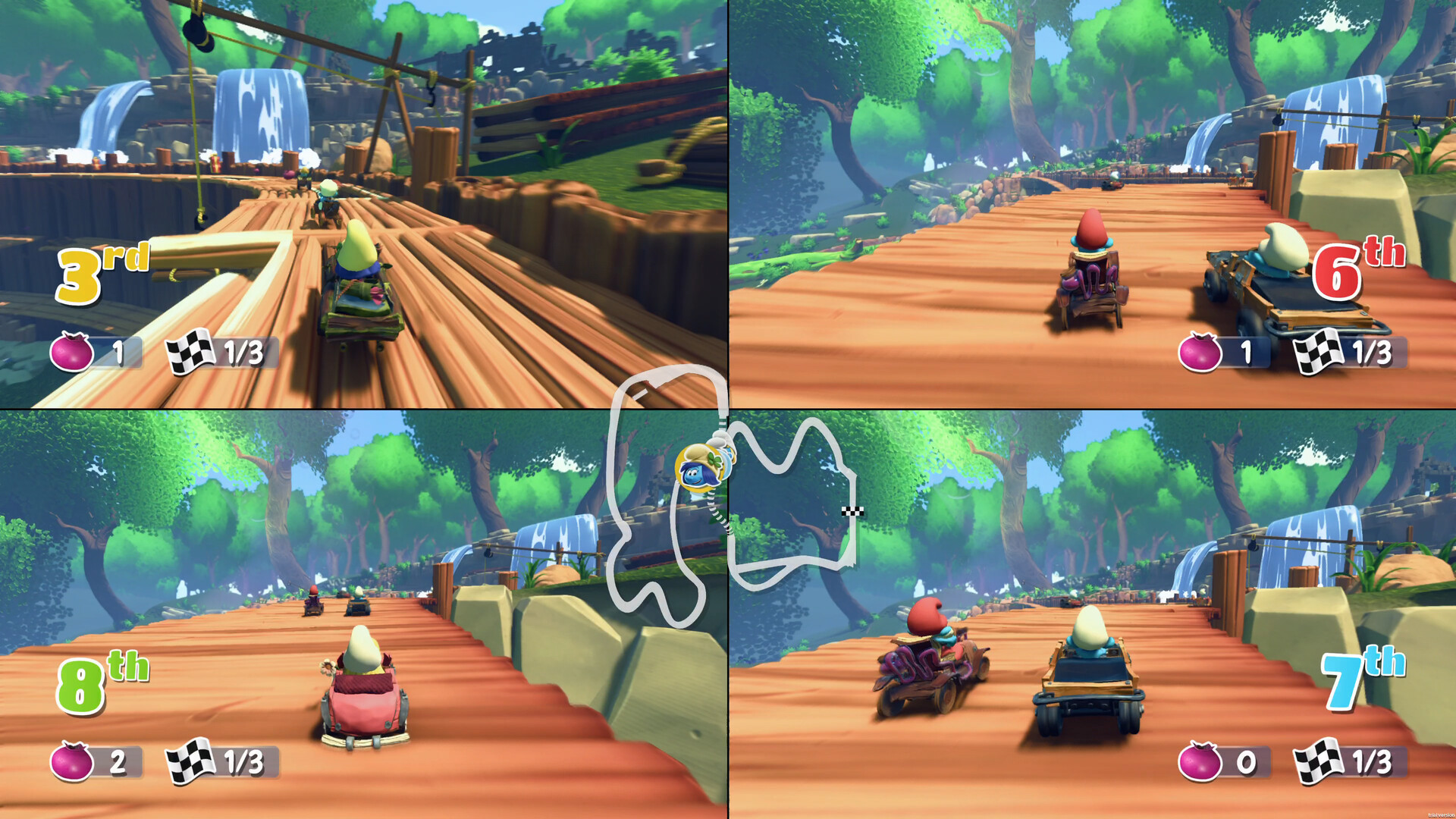 Die Schlümpfe Kart