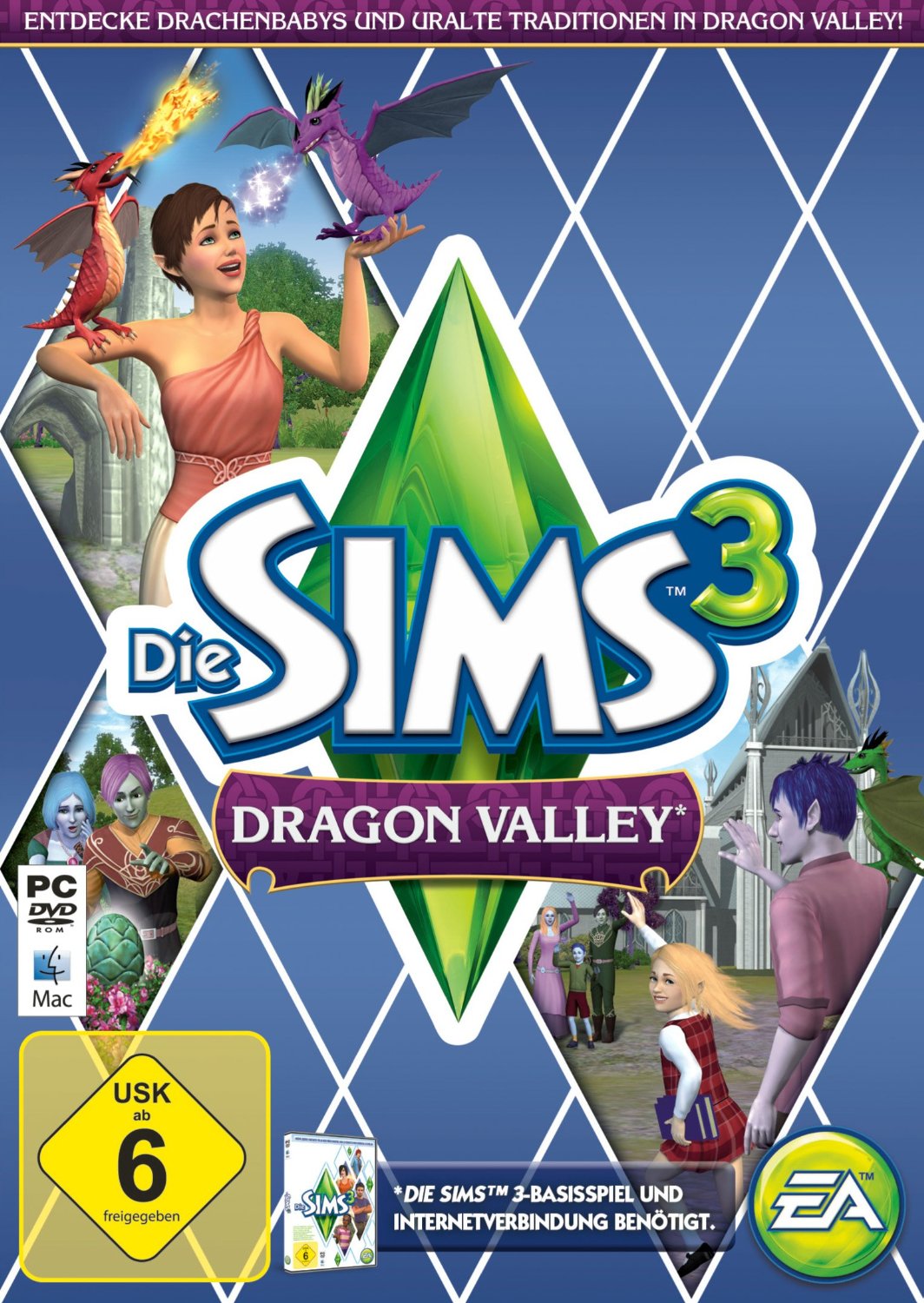 Cover Die Sims 3: Dragon Valley