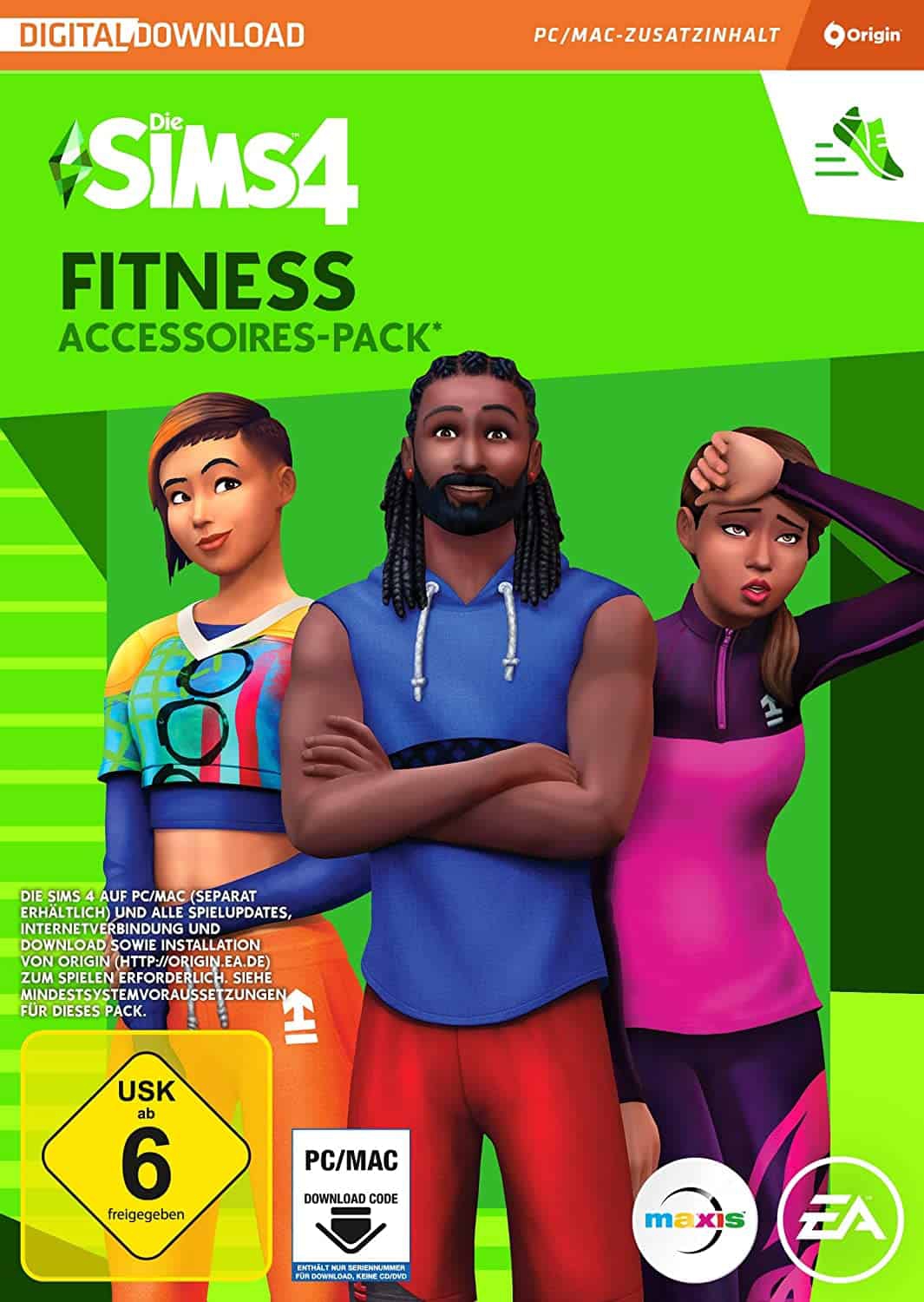 Cover Die Sims 4 Fitness-Accessoires