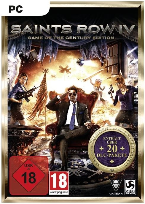 Cover Saints Row IV  Game of the Century Edition