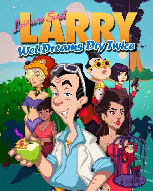 Cover Leisure Suit Larry - Wet Dreams Dry Twice