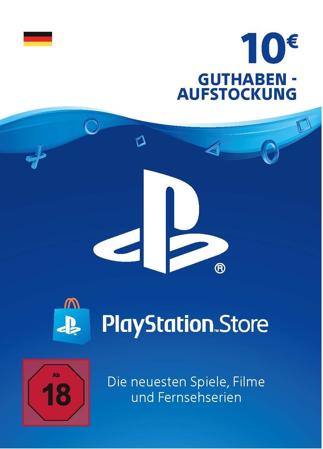 Cover PlayStation Network Card 10€ Deutschland