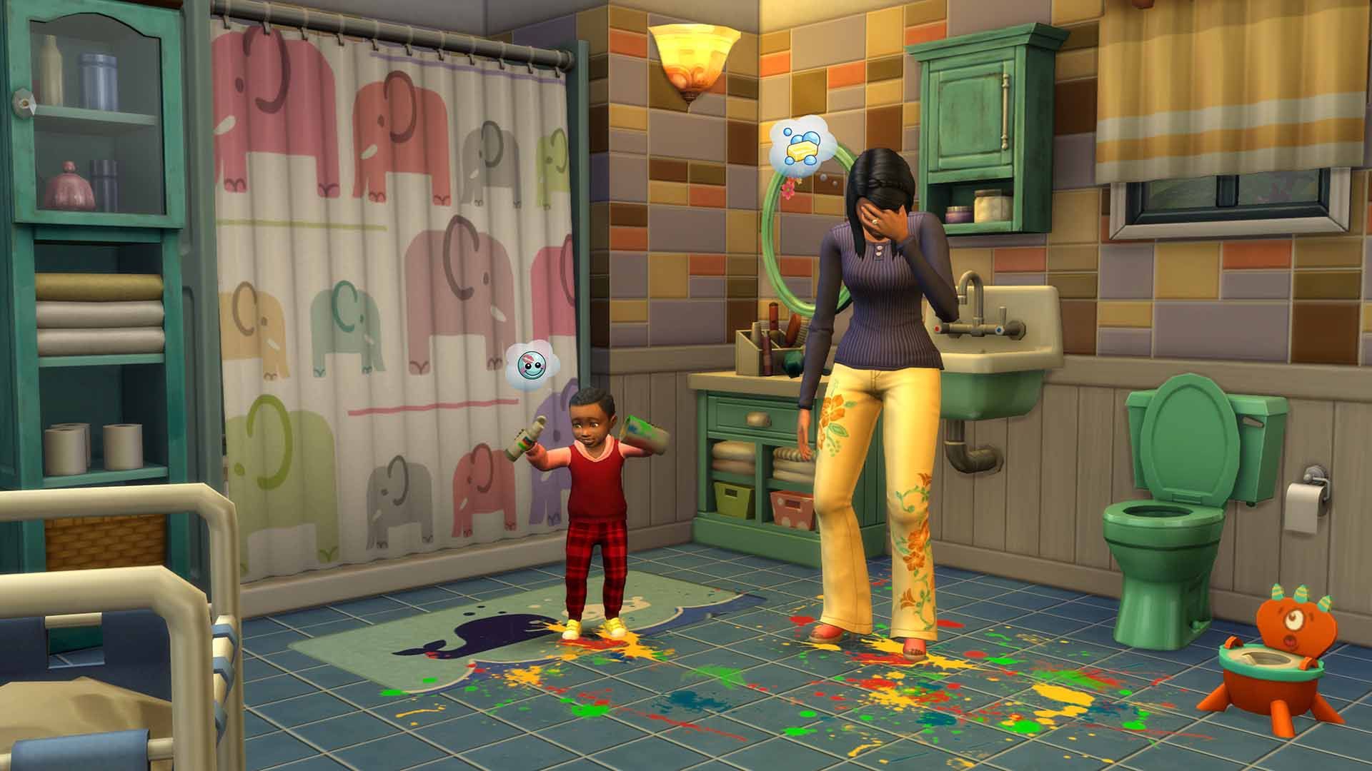 Screenshot Die Sims 4 - Elternfreuden 