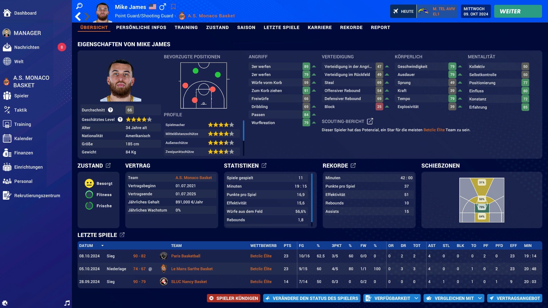Pro Basketball Manager 2025