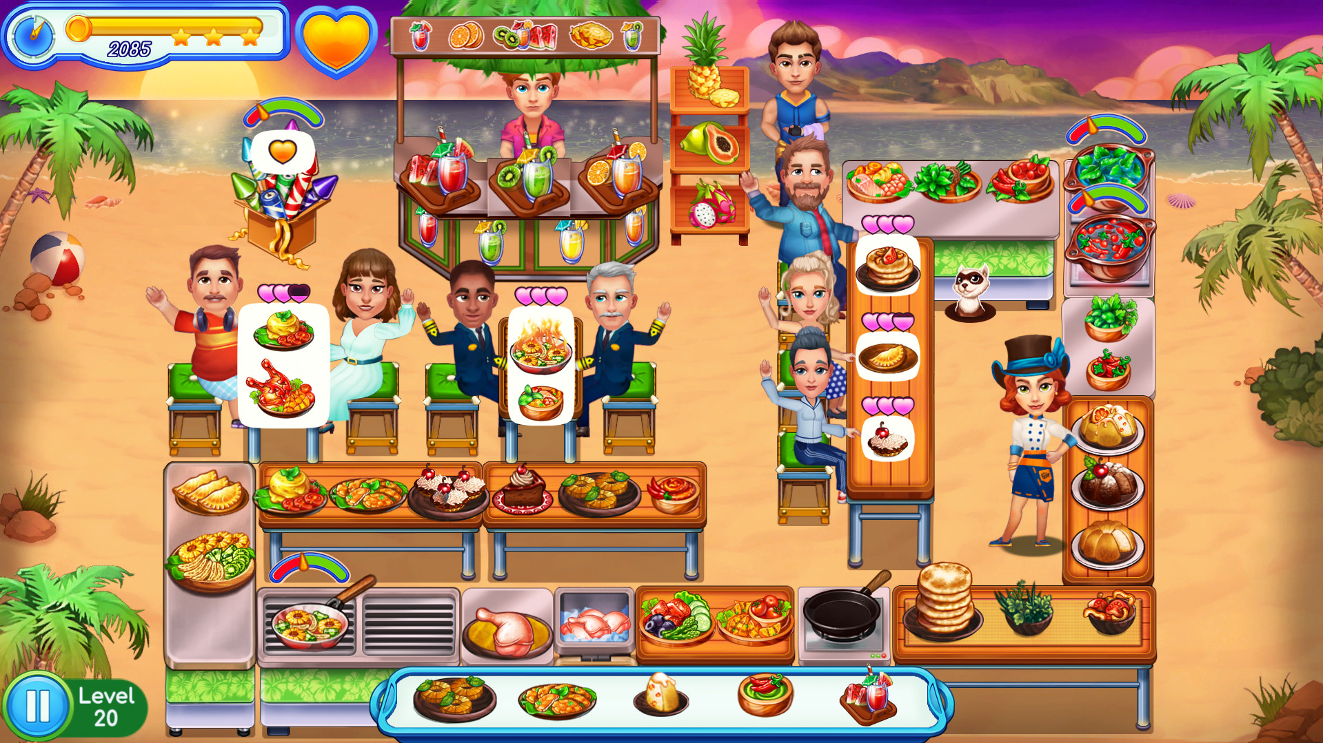 Claire's Cruisin' Cafe: High Seas Cuisine