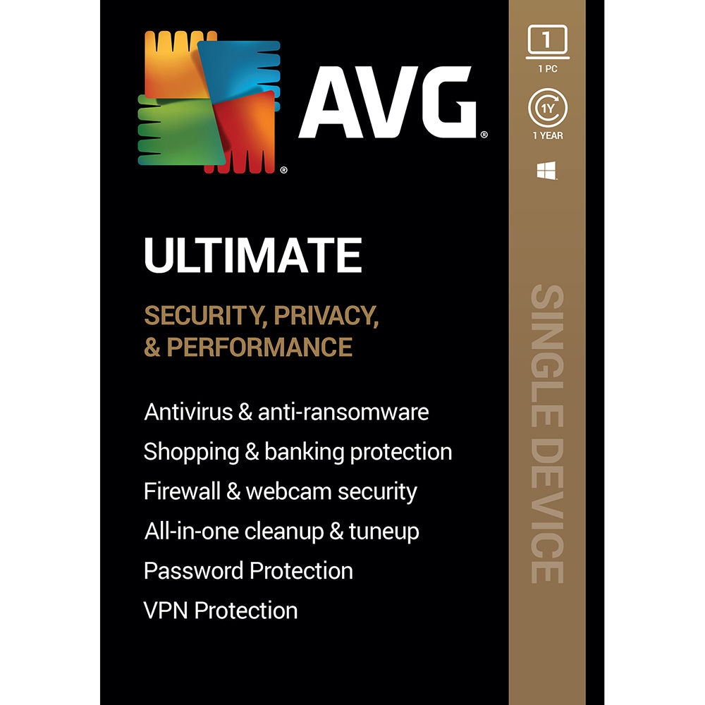 Cover AVG Ultimate (10 Nutzer / 1 Jahr)