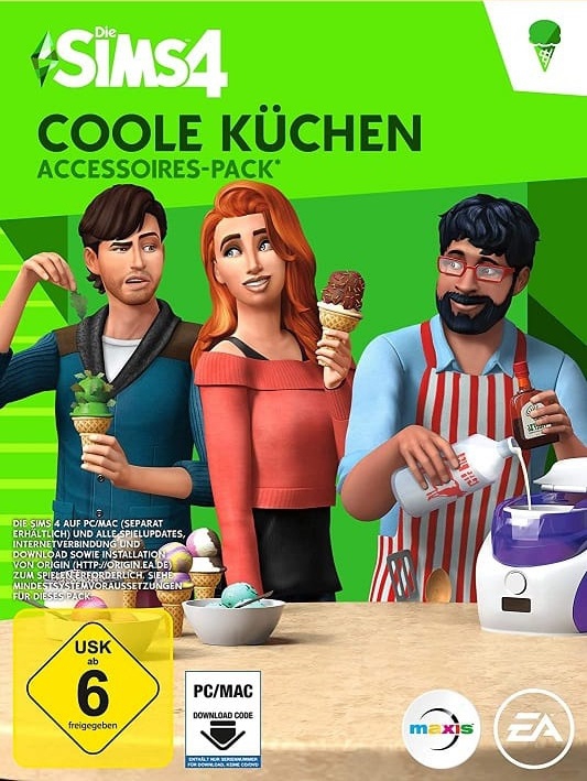 Cover Die Sims 4 Coole Küchen-Accessoires
