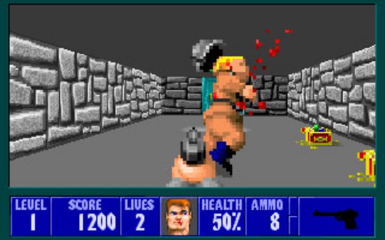 Screenshot Wolfenstein 3D
