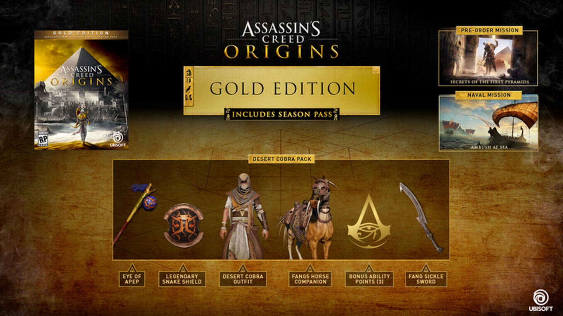 Assassin's Creed Origins Gold Edition