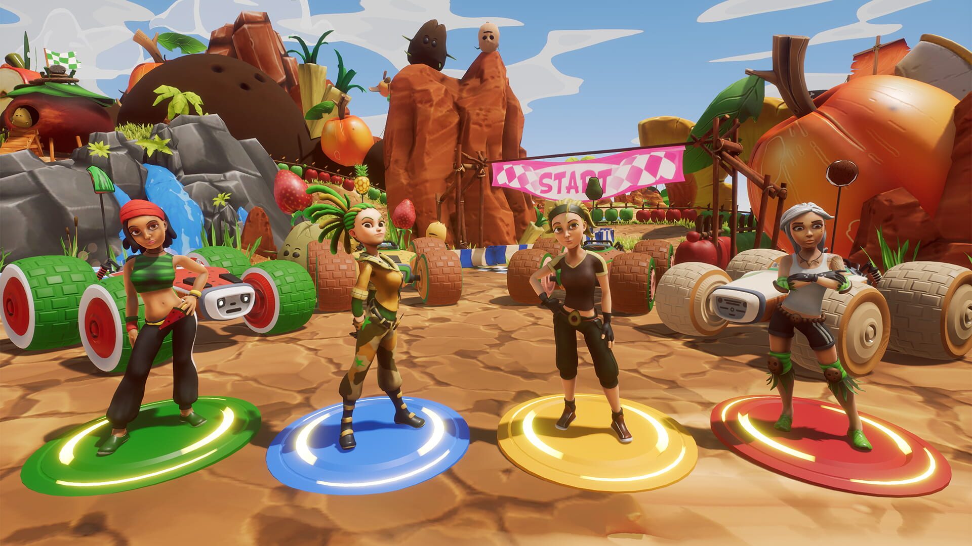 All Star Fruit Racing