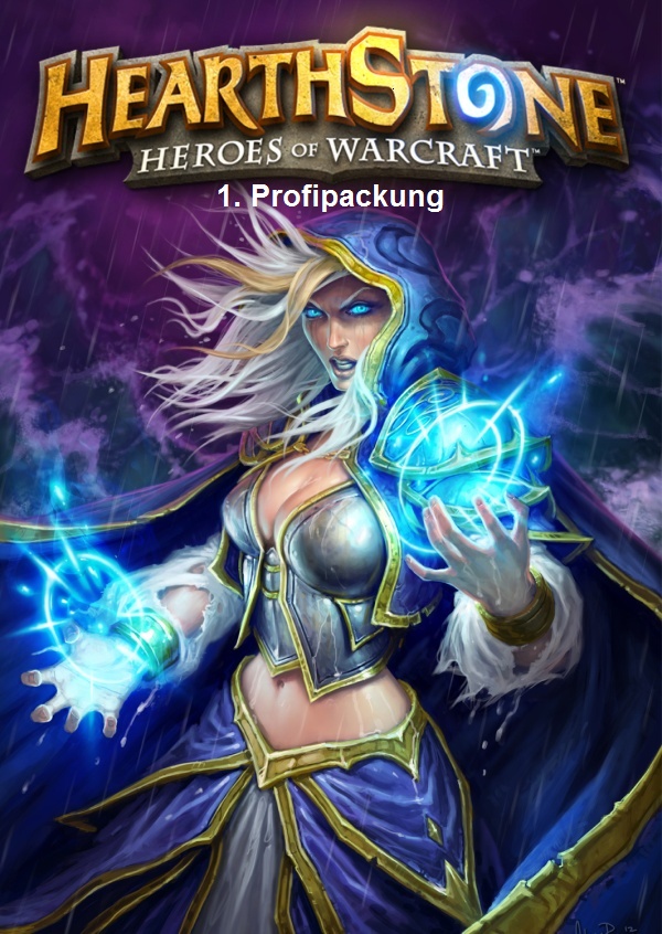 Cover Hearthstone - 1 Profipackung Deck of Cards