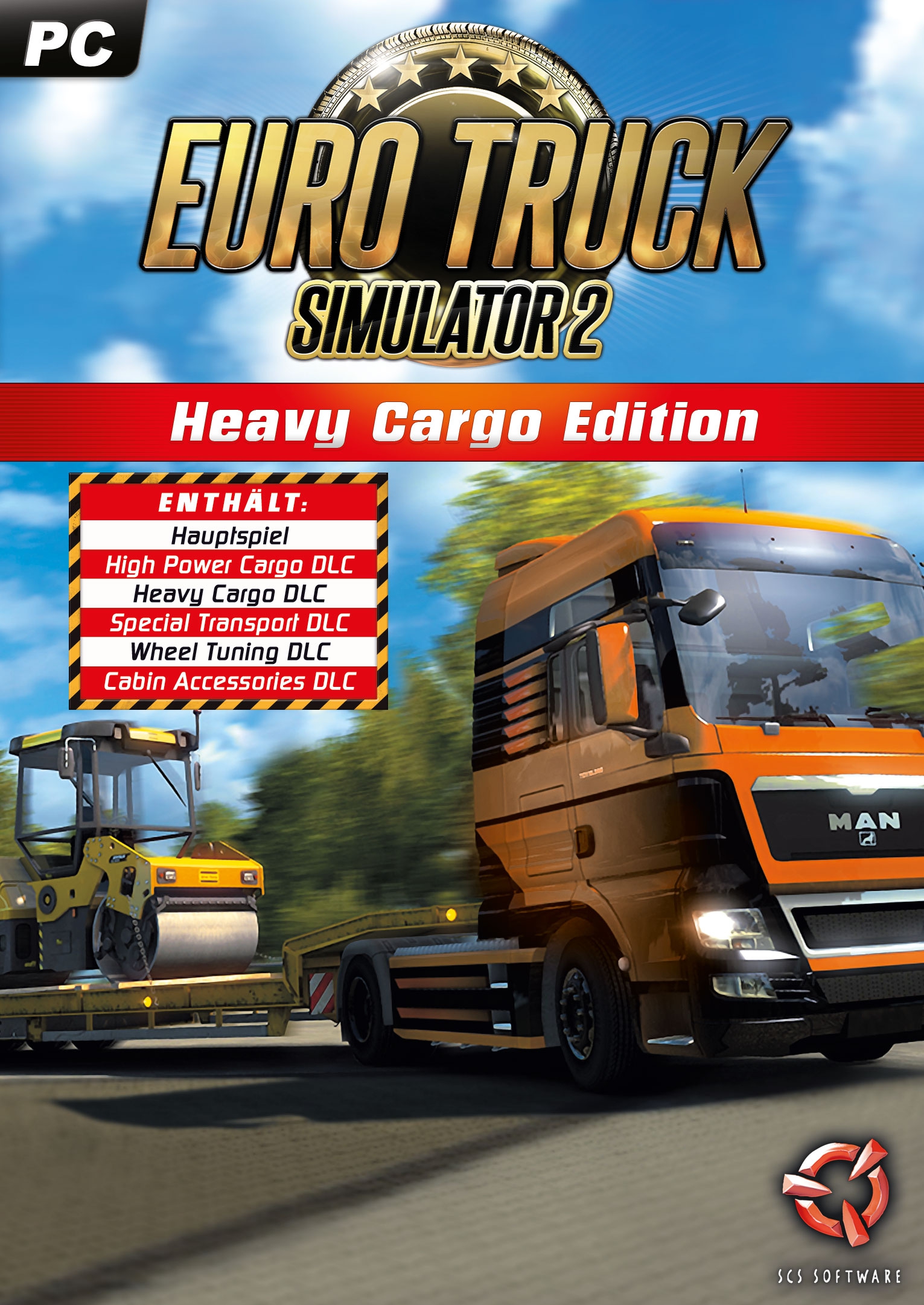 Cover Euro Truck Simulator 2 Heavy Cargo Edition