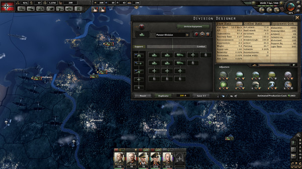 Screenshot Hearts of Iron IV Cadet Edition