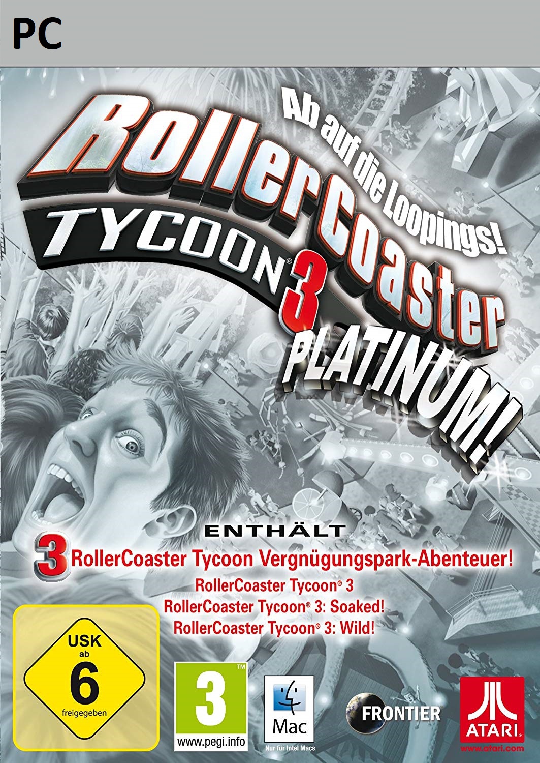 Cover RollerCoaster Tycoon 3: Platinum