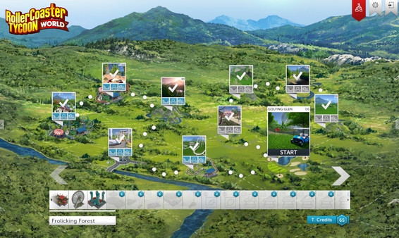 Screenshot RollerCoaster Tycoon World: Deluxe Edition