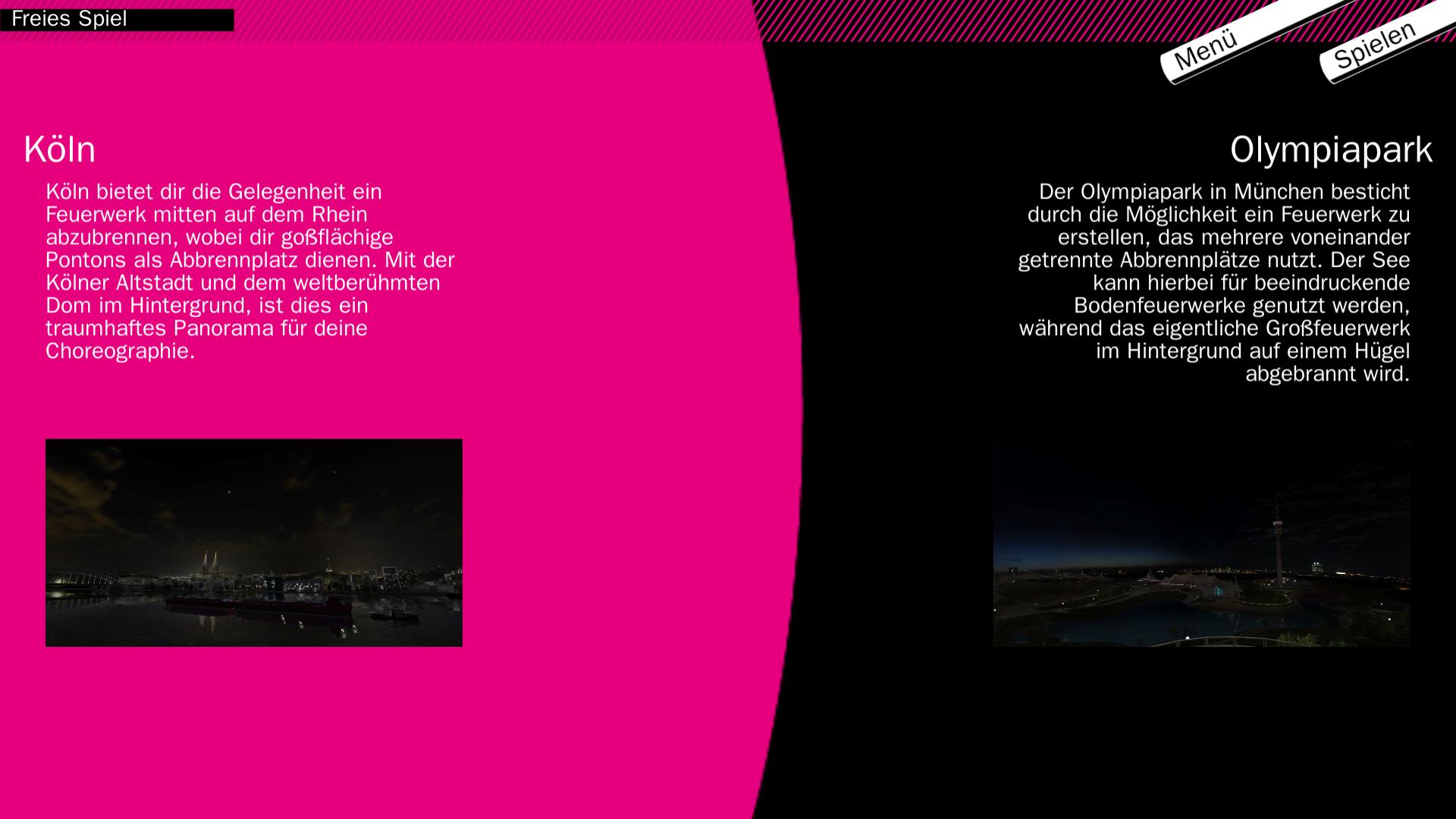 Screenshot Großfeuerwerk-Simulator