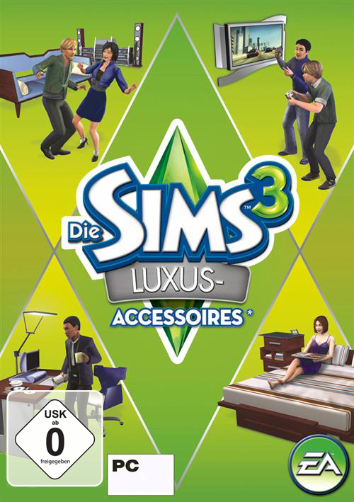 Cover Die Sims 3: Luxus-Accessoires