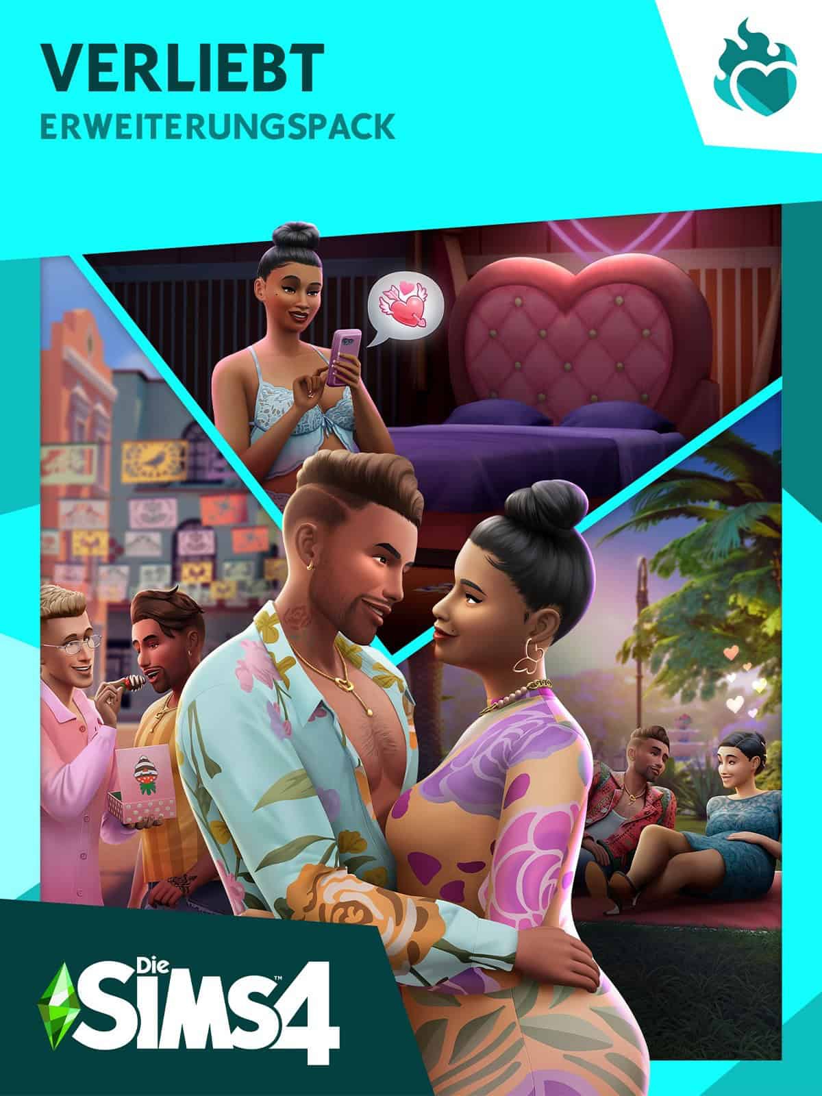 Cover Die Sims 4 Verliebt